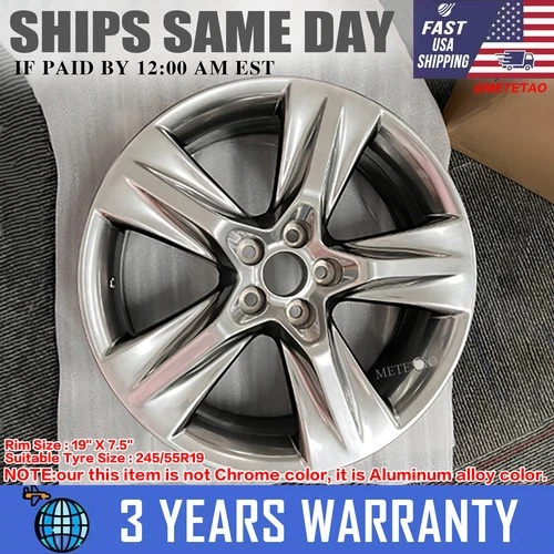 NEW Wheel Rim For 2014-2019 Toyota Highlander 19x7.5 Alloy Rim — Perfect Fit Auto Parts